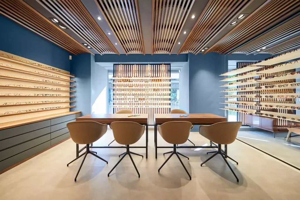 Optical Shop Design, Store Fixtures Furniture – custom retail display image 17