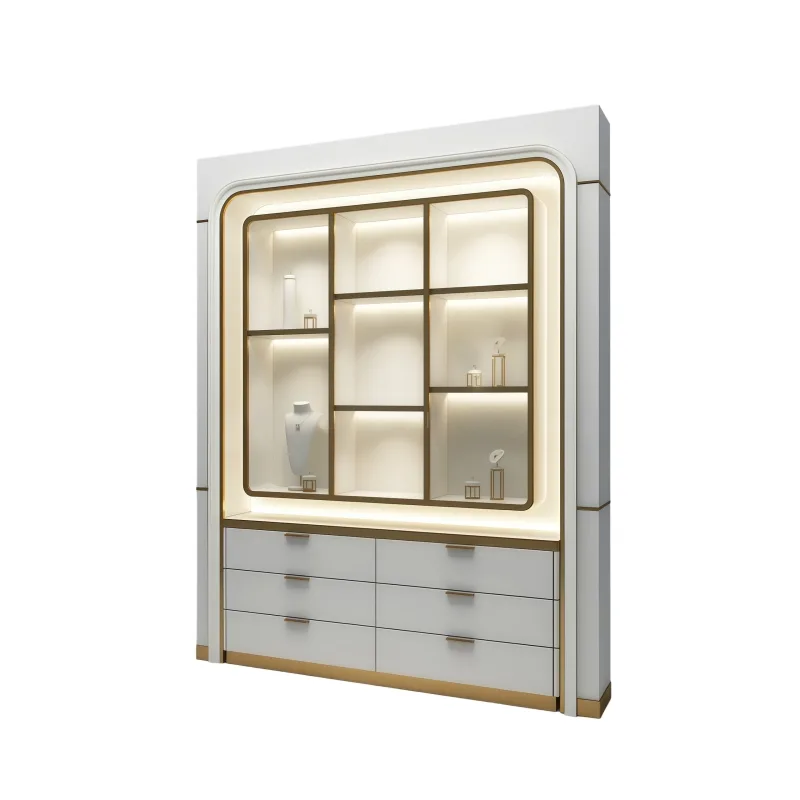Large Display Cases Extra Wide Glass Cabinets For Sale – custom retail display image 4