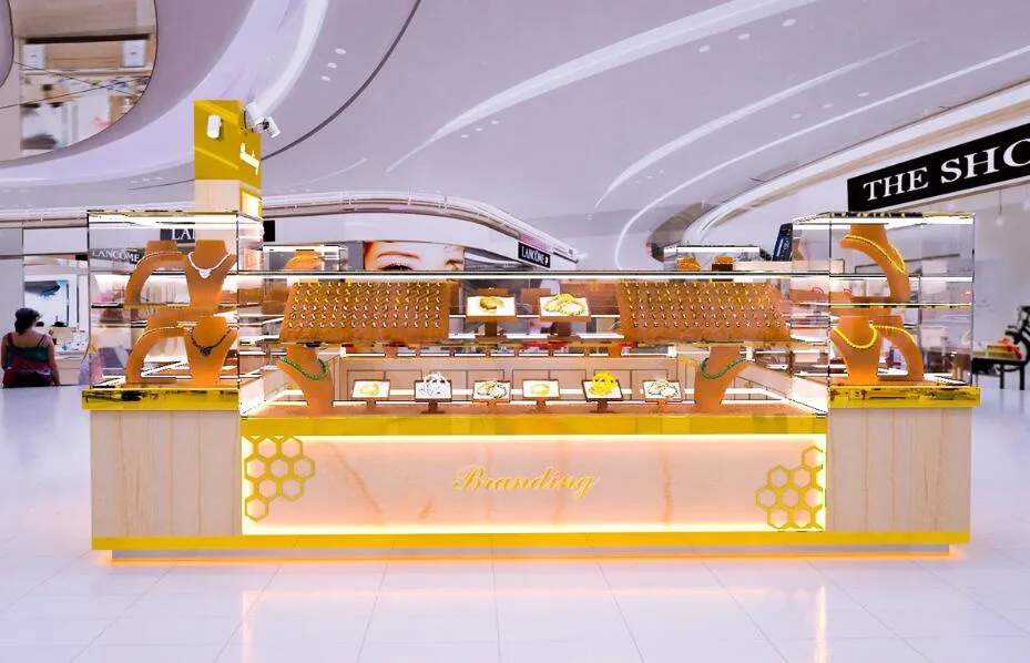 Mall Jewelry Kiosk For Sale | Custom Design – Latest Jewelry Kiosk Design image 26