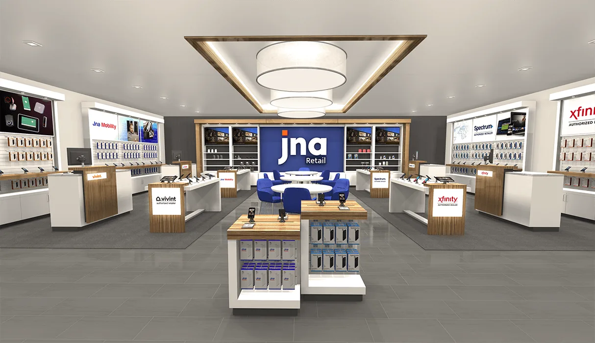 Mobile Shop Design, Displays Decorations – custom retail display image 2