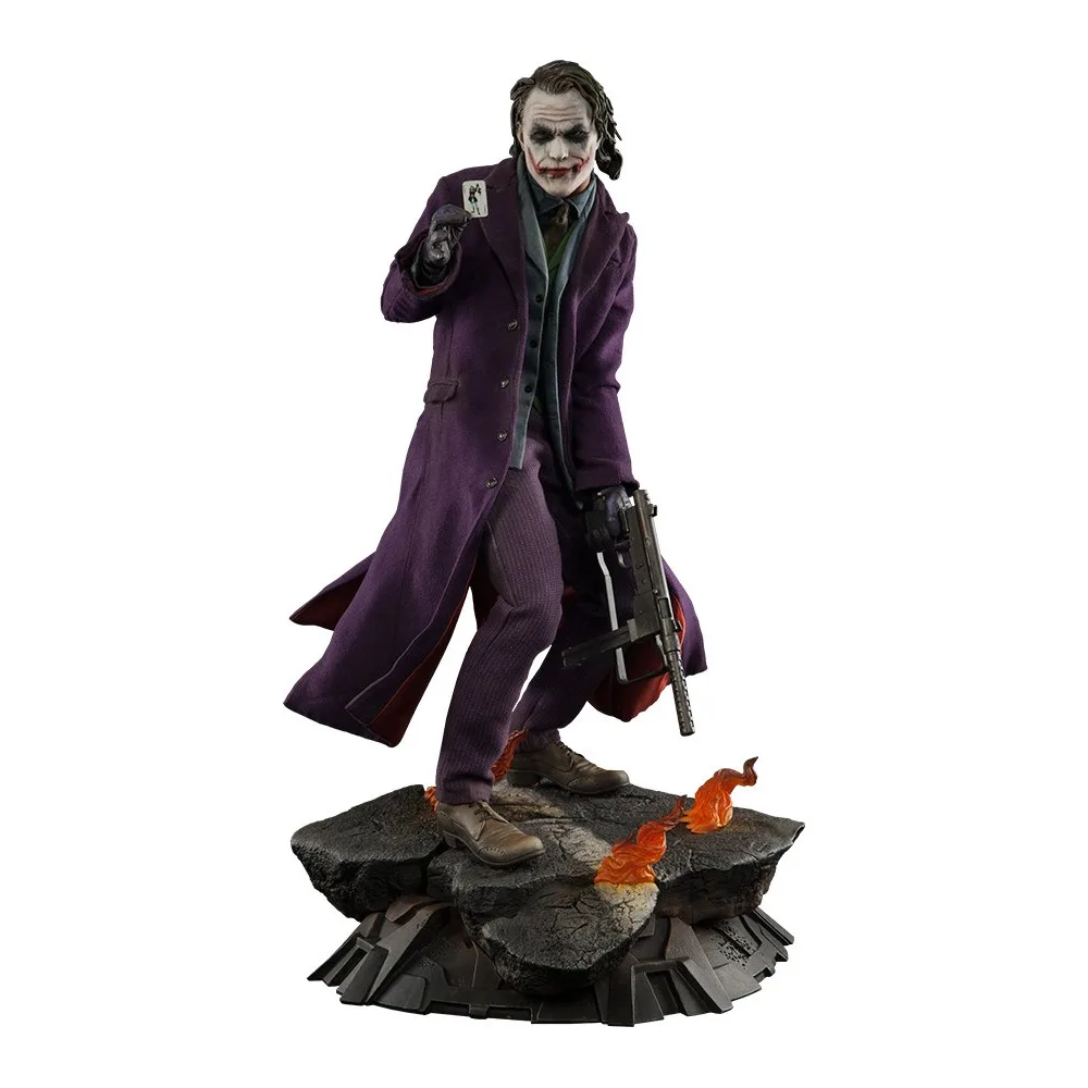 Life Size Joker Statue for sale | Fiberglass Dark Knight Characters – custom retail display image 3