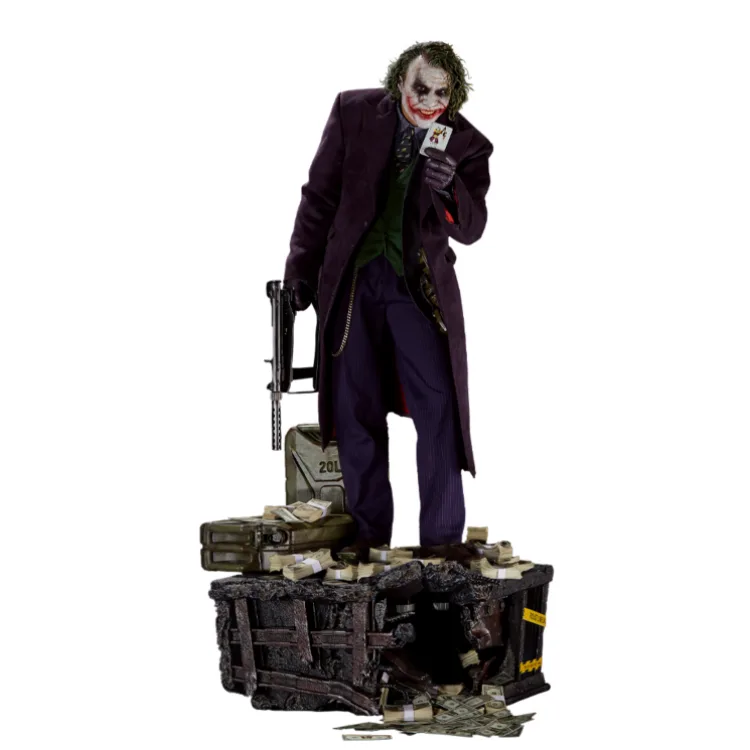 Life Size Joker Statue for sale | Fiberglass Dark Knight Characters – custom retail display image 6