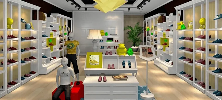 Kids Shoe Store Displays (3) Kids Shoe Store Displays, Shop Design Retail Fixtures – custom retail display image 5