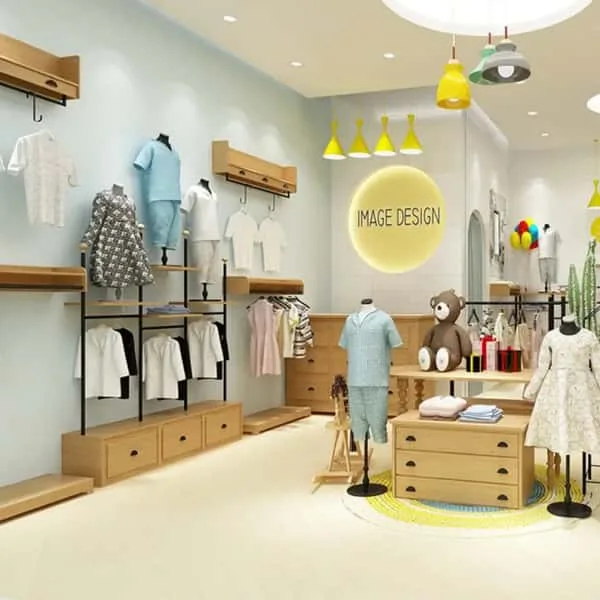 Clothing Store Design, Layout Interior Decoration – Kids’ Clothing Store image 3