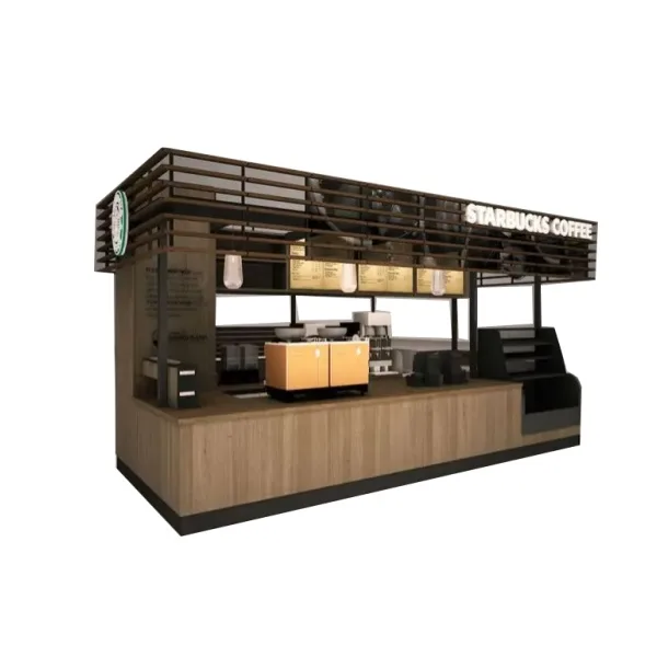 Coffee Shop Design, Display Fixtures Furniture – Coffee Kiosk image 6
