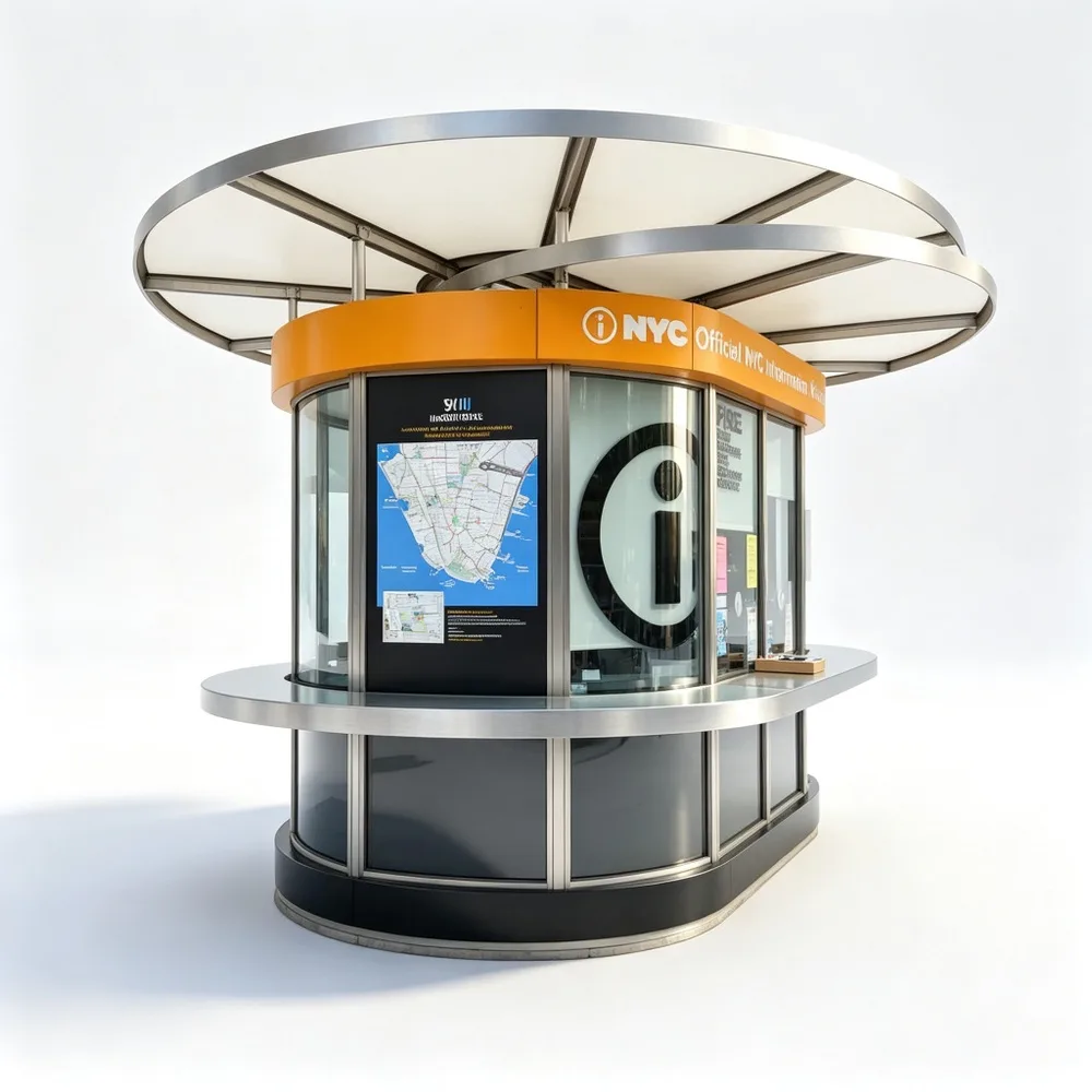 Tourist Information Kiosk For Sale – custom retail display image 21