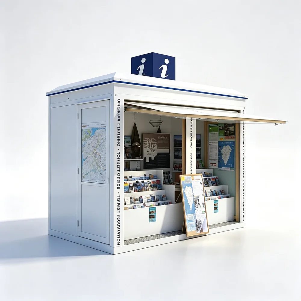 Tourist Information Kiosk For Sale – custom retail display image 1