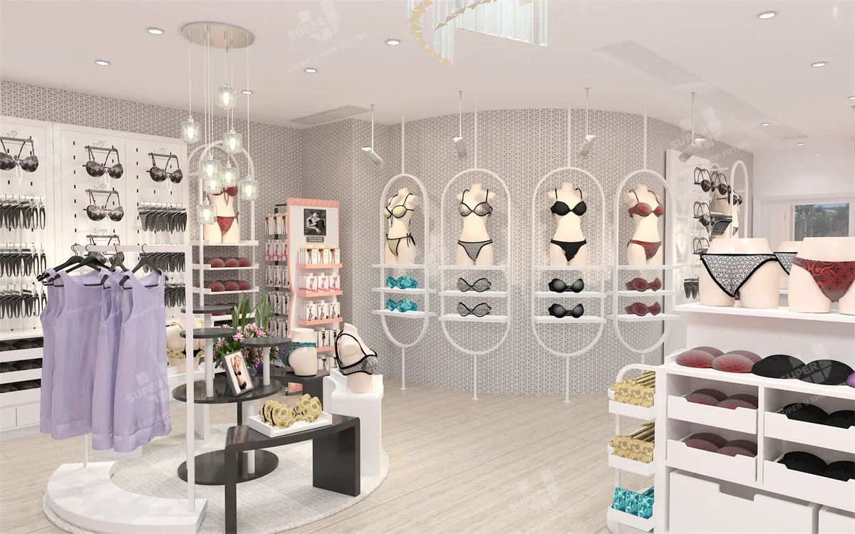 Lingerie Shop Design, Displays Store Fixtures – custom retail display image 1