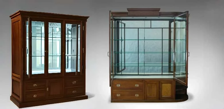 Antique Display Cabinets Glass Cases For Sale – custom retail display image 44