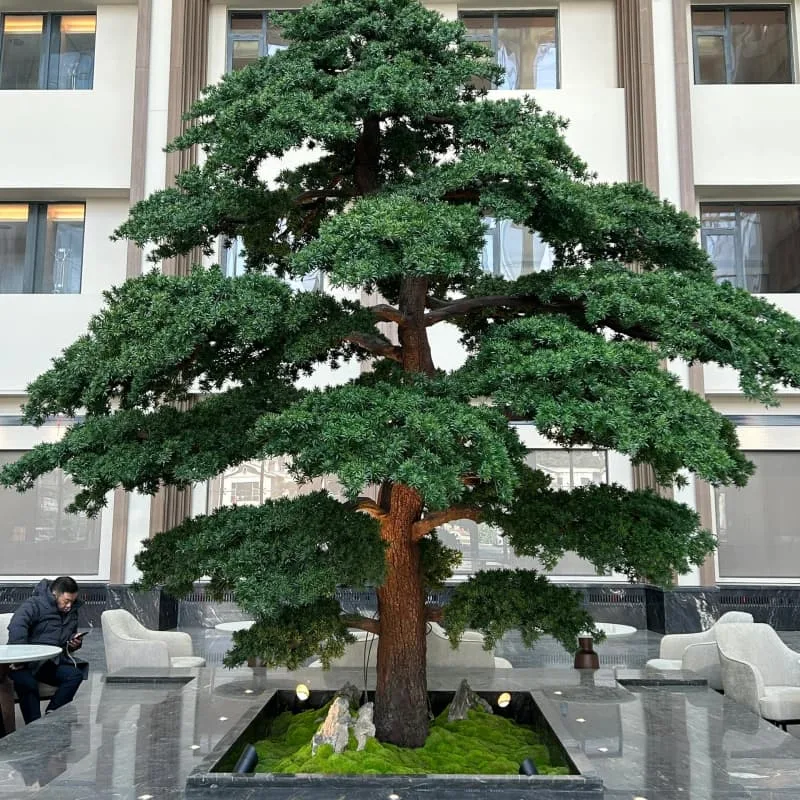 Large Artificial Trees Plants For Restaurants, Cafes Malls – custom retail display image 18