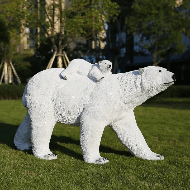 Large Bear Sculptures Statues For Sale | Fiberglass – custom retail display image 2