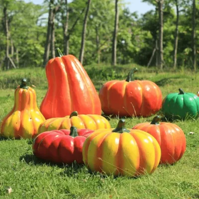 Large FRP Pumpkin Statues Sculpture For Sale – custom retail display image 25