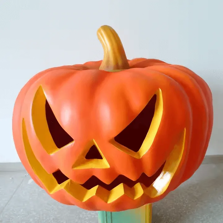 Large FRP Pumpkin Statues Sculpture For Sale – custom retail display image 21