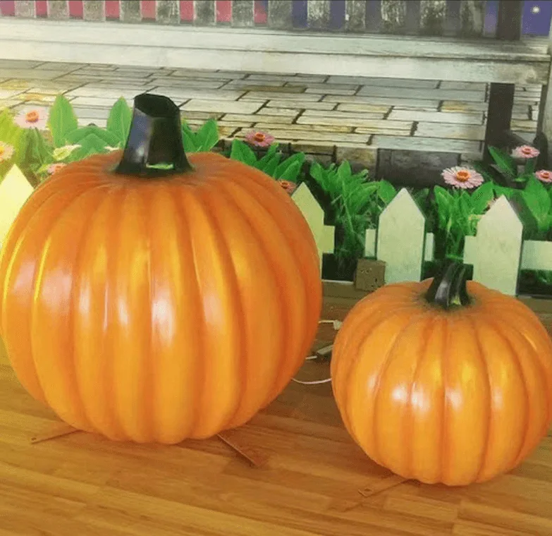 Large FRP Pumpkin Statues Sculpture For Sale – custom retail display image 4