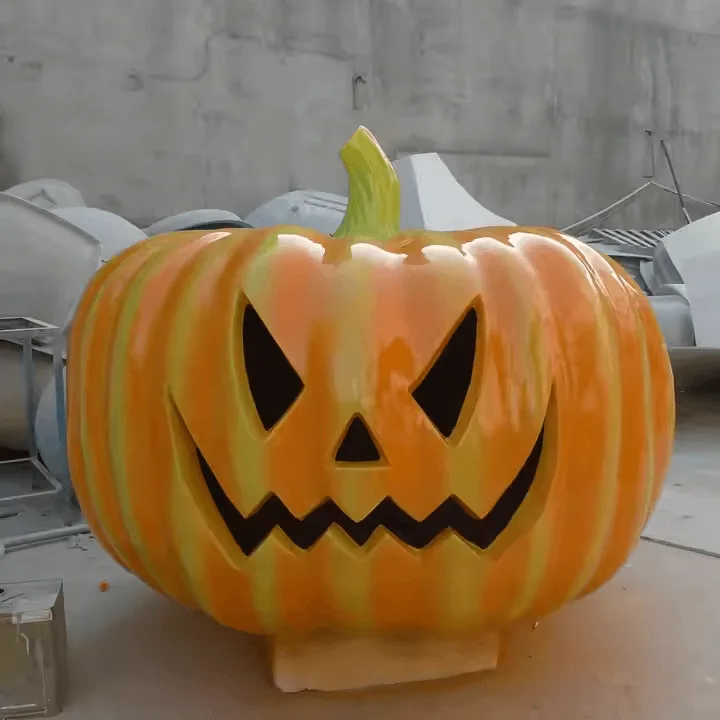 Large FRP Pumpkin Statues Sculpture For Sale – custom retail display image 23