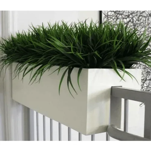 Large Hanging & Wall Fiberglass Planters, Pots (1) Large Hanging Wall Fiberglass Planters, Pots – custom retail display image 7