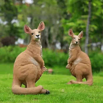 Large Kangaroo Statues Sculptures For Sale – custom retail display image 2