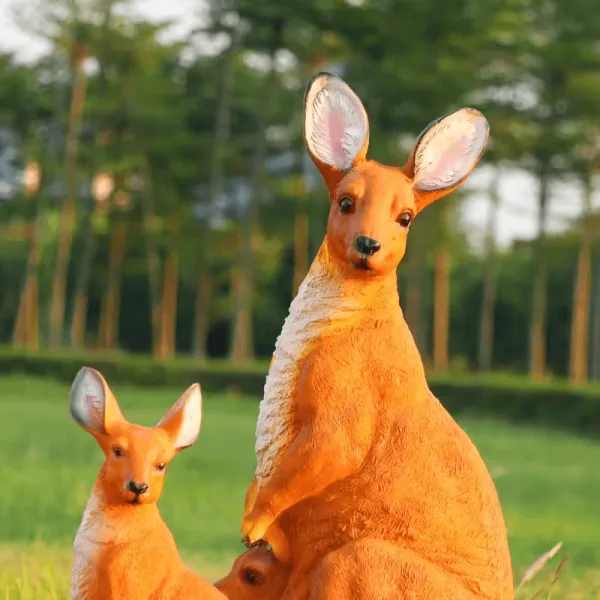 Large Kangaroo Statues Sculptures For Sale – custom retail display image 8