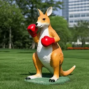 Large Kangaroo Statues Sculptures For Sale – custom retail display image 1