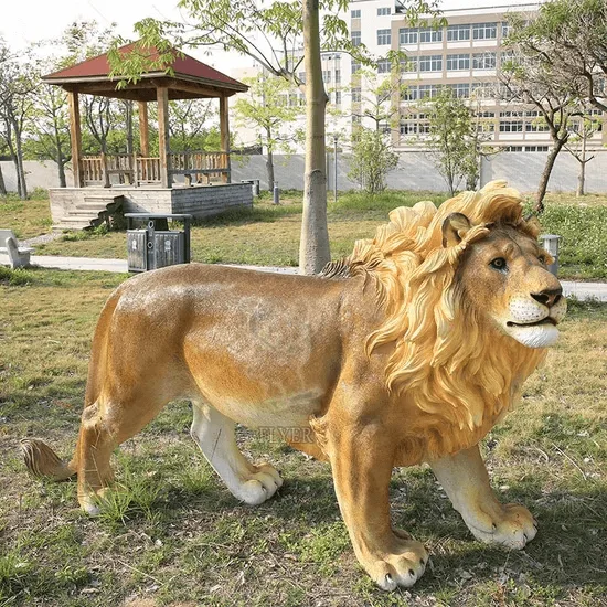 Large Lion Statues Sculptures For Garden Decor – custom retail display image 44