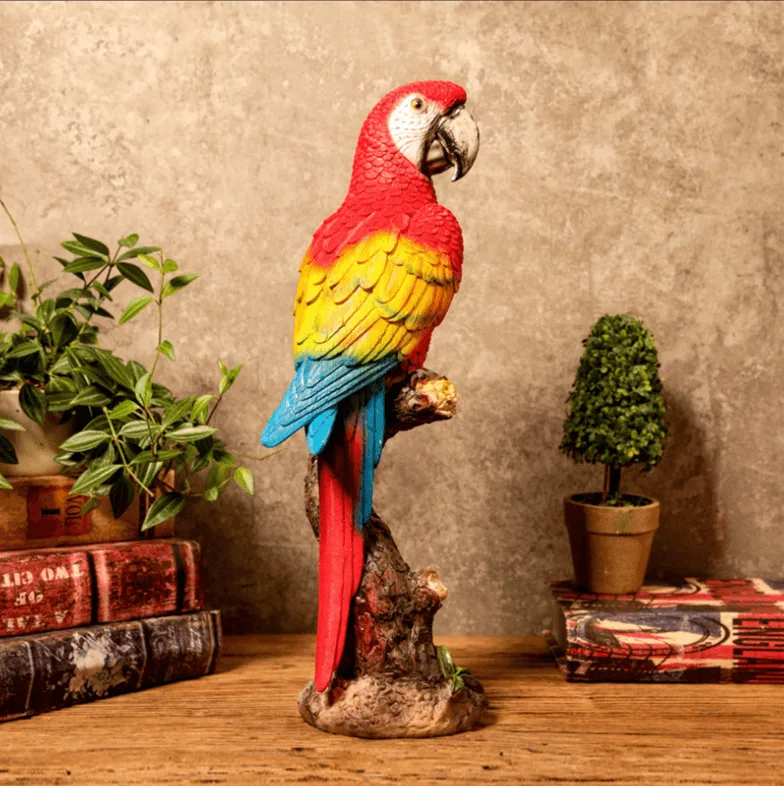 Large Parrot Sculptures Statues For Sale – custom retail display image 1