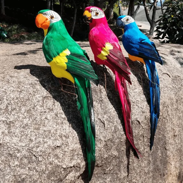 Large Parrot Sculptures Statues For Sale – custom retail display image 8