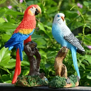 Large Parrot Sculptures Statues For Sale – custom retail display image 2