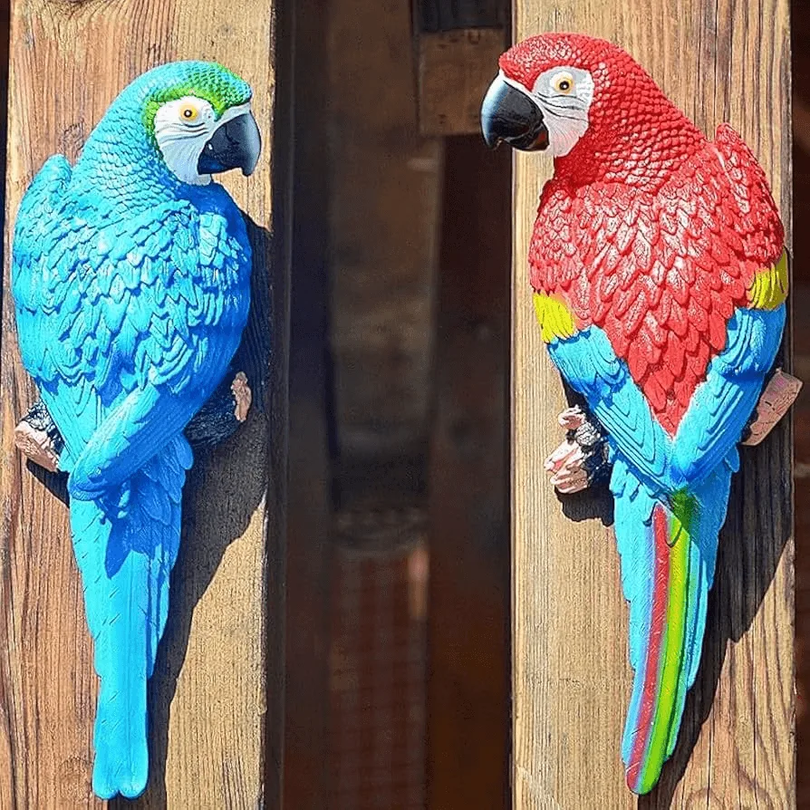 Large Parrot Sculptures Statues For Sale – custom retail display image 3