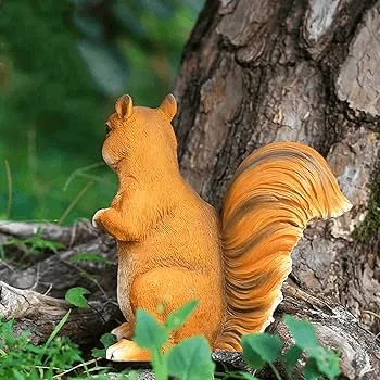 Large Squirrel Statue For Sale | Outdoor Garden Ornament – custom retail display image 1