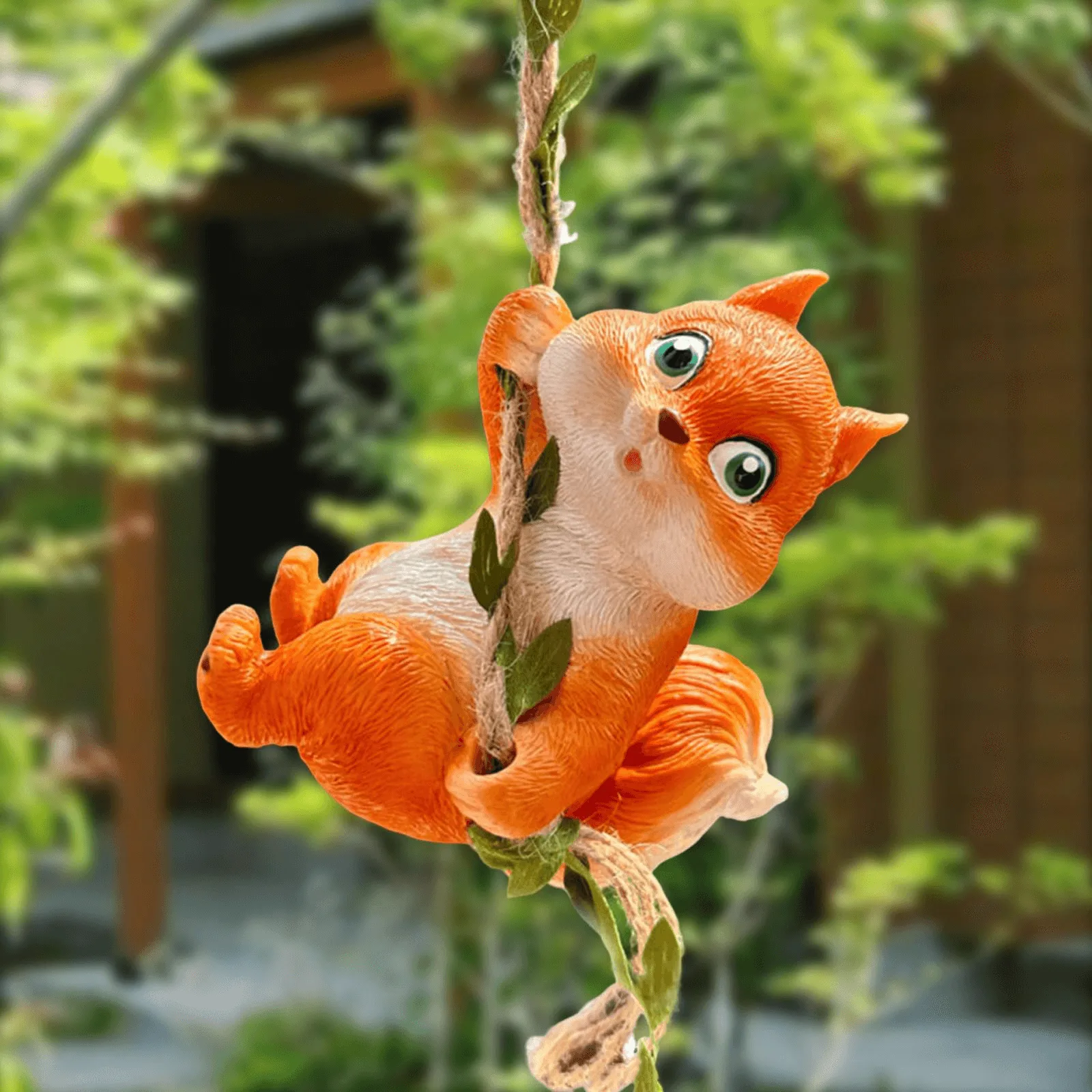 Large Squirrel Statue For Sale | Outdoor Garden Ornament – custom retail display image 9