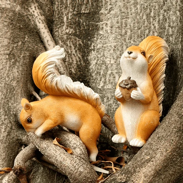 Large Squirrel Statue For Sale | Outdoor Garden Ornament – custom retail display image 11