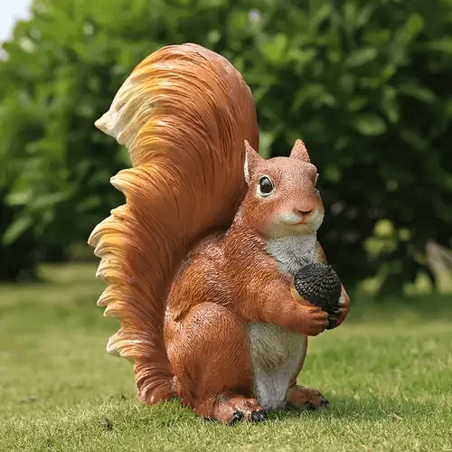 Large Squirrel Statue For Sale | Outdoor Garden Ornament – custom retail display image 5