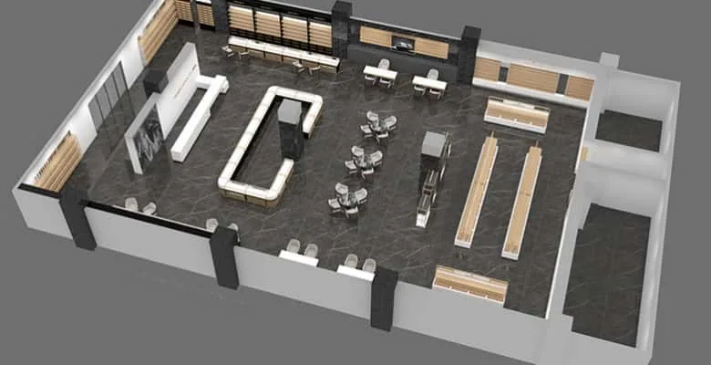 Optical Shop Design, Store Fixtures Furniture – custom retail display image 18