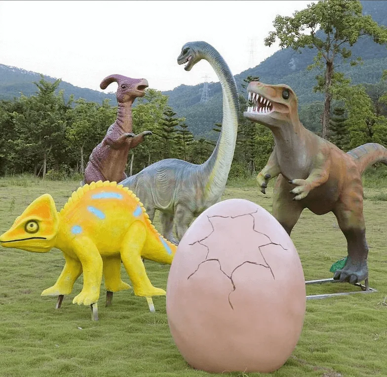 Life Size Dinosaur Statues Sculpture For Sale | Fiberglass – custom retail display image 1