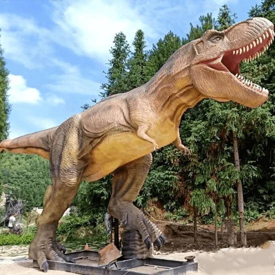 Life Size Dinosaur Statue (11) Life Size Dinosaur Statues Sculpture For Sale | Fiberglass – custom retail display image 9