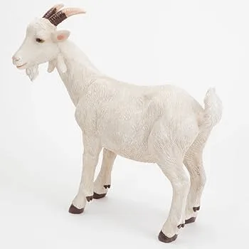 Life Size Goat Statues Sculptures For Garden – custom retail display image 1