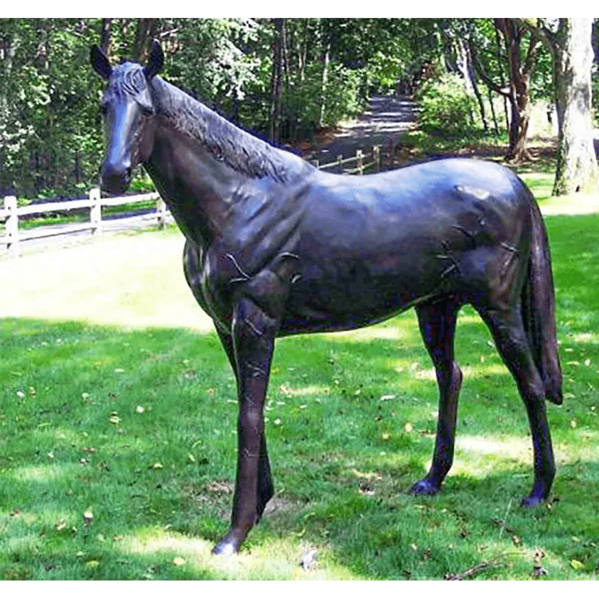 Life Size Horse Statues Sculptures For Sale – custom retail display image 3