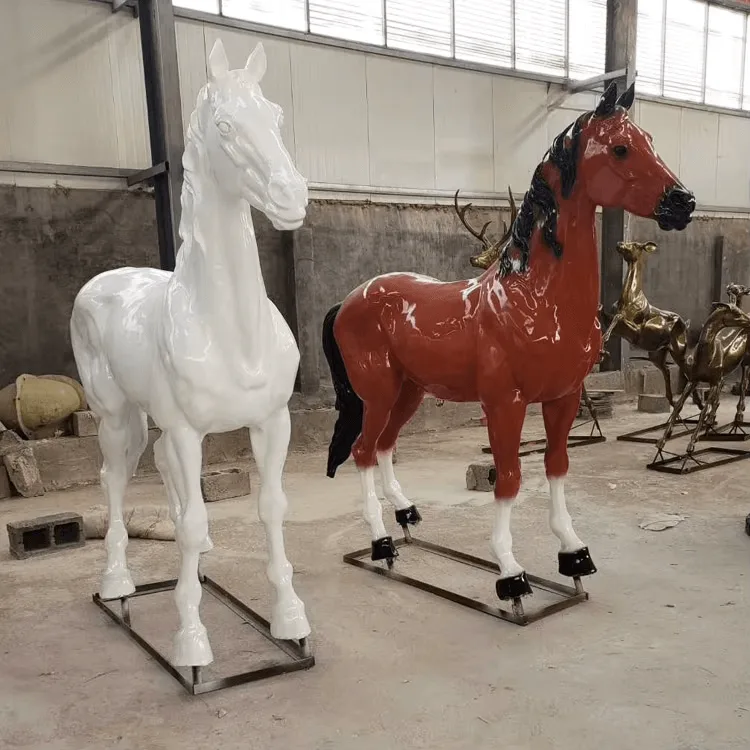 Life Size Horse Statues Sculptures For Sale – custom retail display image 4
