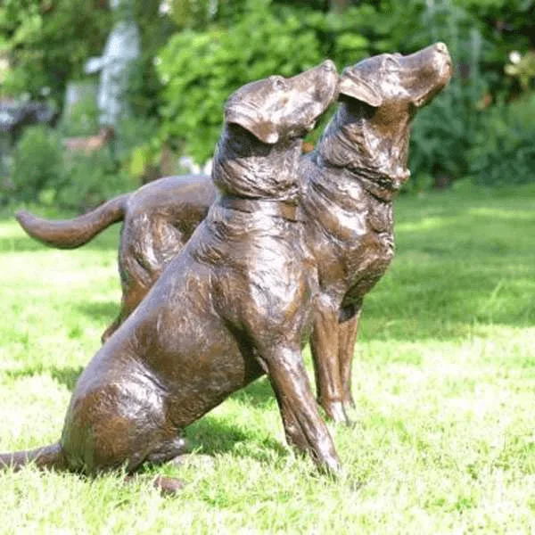 Life Size Labrador Statues Sculptures For Garden – custom retail display image 8