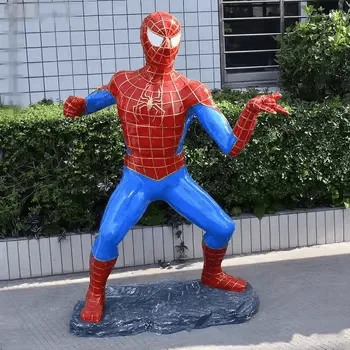 Life Size Spiderman Statues for Sale | FRP 1:1 Figures – custom retail display image 4