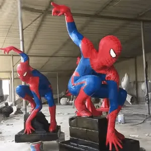 Life Size Spiderman Statues for Sale | FRP 1:1 Figures – custom retail display image 5