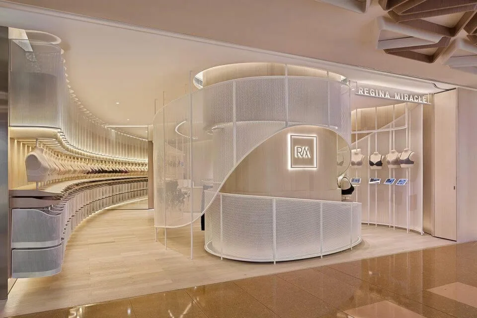 Lingerie Shop Design, Displays Store Fixtures – Manufacture Underwear Retail Shop Display Fixtures Design Ideas in Lingerie S