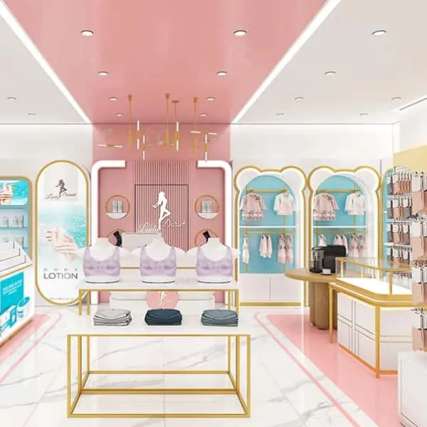 Clothing Store Design, Layout Interior Decoration – Lingerie Store Design image 7