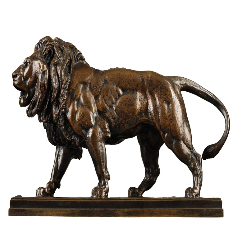 Lion Bronze Statues | Life Size Animal Bronze Sculptures – custom retail display image 7