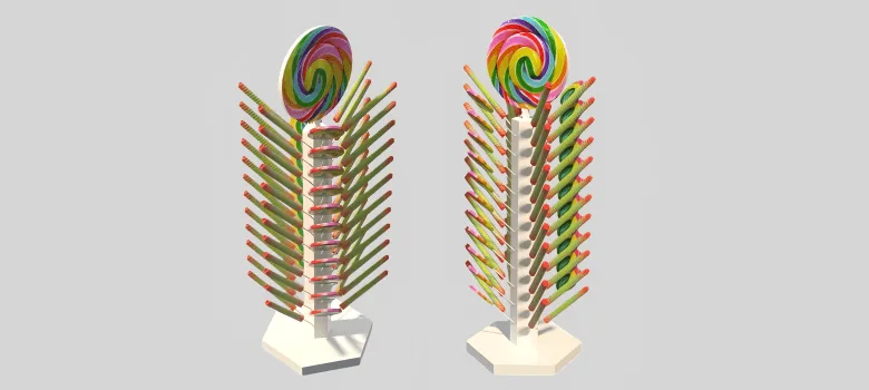 Lollipop Stand | Sucker Display Stand For Sale – custom retail display image 8