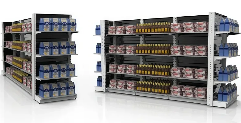 Grocery Store Displays, Shelving Fixtures – custom retail display image 46