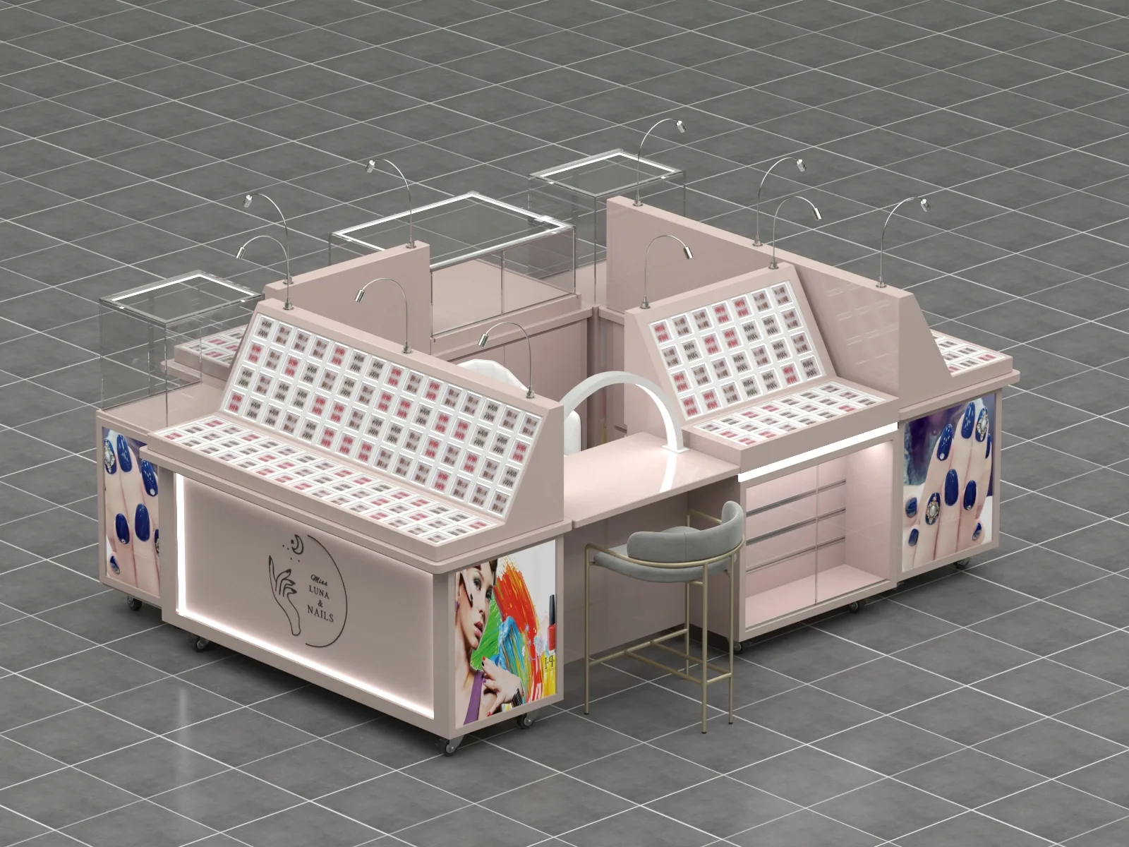 Nail Polish Display Racks Stands For Shop – Where Are Nail Polish Display Stands Used? image 47