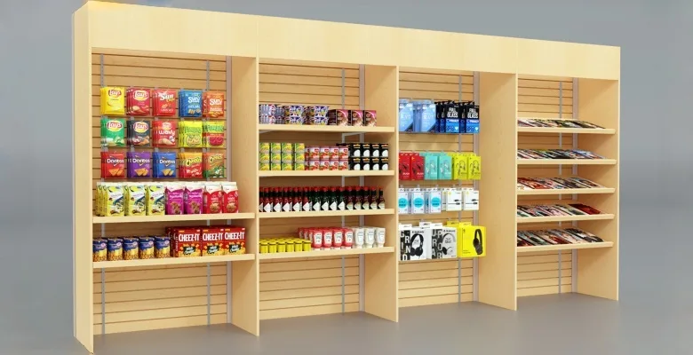 Grocery Store Displays, Shelving Fixtures – custom retail display image 47