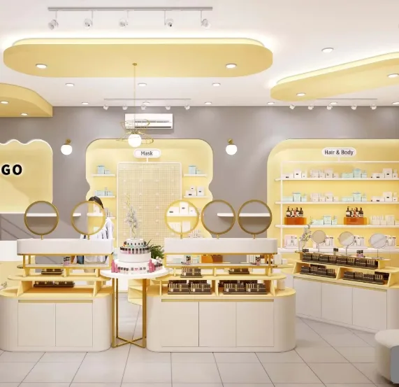 Popular modern salon shop design&salon display for sale