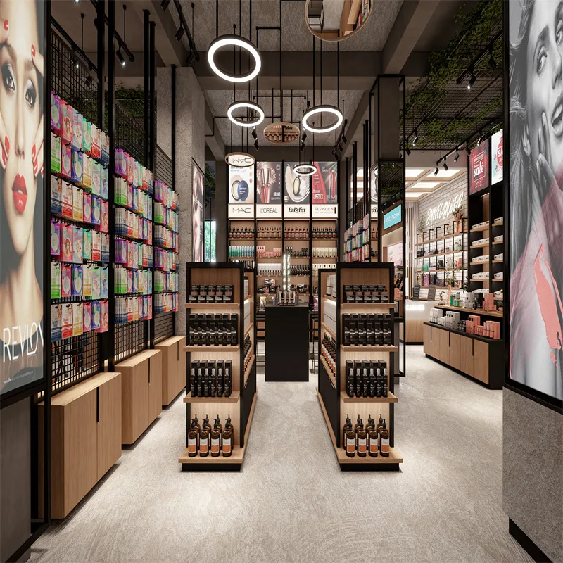 Makeup Store Design | Retail Makeup Display Store Fixtures For Sale – custom retail display image 3